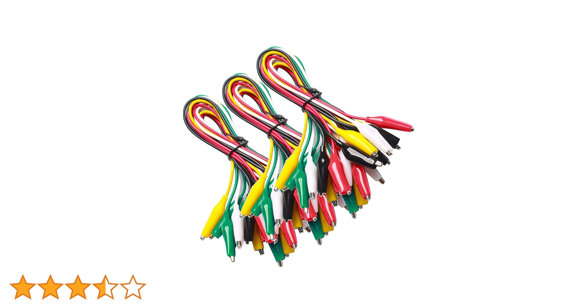 5色　30本セットテスターワイヤー 50cmダブルエンド電気テスト用ケーブル Amazon | Kiligen 30本セット5色半田テスターワイヤー 50cmり